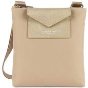 Sac Bandouliere LANCASTER Pochette Ref 62110 Beige 19*21*5.5 cm