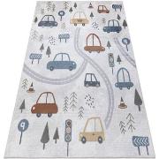 Tapis Rugsx Tapis BONO 8436 Voitures, rue crème / 80x150 cm