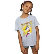 T-shirt enfant Dc Comics Wonder Woman Leap