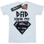 T-shirt enfant Dc Comics Superman Super Dad