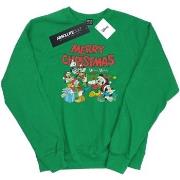 Sweat-shirt Disney Mickey And Friends Winter Wishes