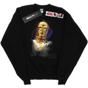 Sweat-shirt enfant Disney The Last Jedi C-3PO Brushed