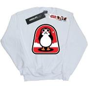 Sweat-shirt enfant Disney The Last Jedi Porgs Badge