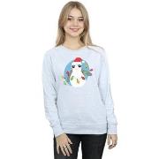 Sweat-shirt Disney The Last Jedi Porg Christmas Lights