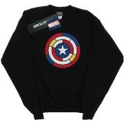Sweat-shirt enfant Marvel Captain America Stained Glass Shield