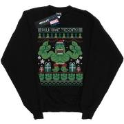 Sweat-shirt enfant Marvel Hulk Want Presents Fair Isle