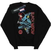 Sweat-shirt enfant Marvel Black Widow In Action