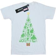 T-shirt Marvel Avengers Christmas Tree