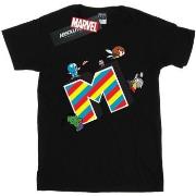 T-shirt Marvel Kawaii M Is For