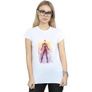 T-shirt Marvel Captain Watercolour
