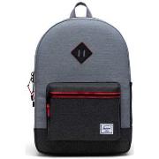 Sac a dos Herschel Heritage Youth X-Large Mid Grey Crosshatch/Black Cr...