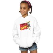 Sweat-shirt enfant Marvel Vintage Logo Blast