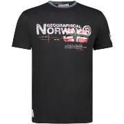 T-shirt Geographical Norway SY1450HGN-Black