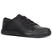 Baskets basses FitFlop DANIEL TOE-CAP SNEAKERS - ALL BLACK CO