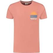 T-shirt Shiwi T-shirt Sunset Faded Pink
