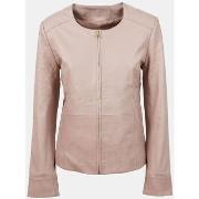 Veste Bata Veste biker pour femme en cuir Famme