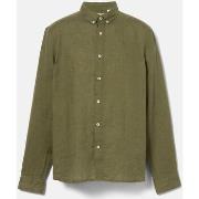 Chemise Timberland TB0A2DC3EG51 - LINEN SHIRT-SPHAGNUM