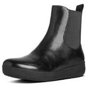 Ballerines FitFlop FF-LUX Chelsea Boot All black leather