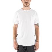 T-shirt Devid Label Shiro - T-shirt col rond avec poche