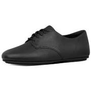 Derbies FitFlop ADEOLA LEATHER LACE UP DERBYS ALL BLACK CO AW01