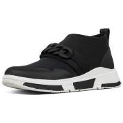 Baskets basses FitFlop HEDA CHAIN SLIP ON SNEAKERS - BLACK