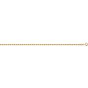Bracelets Brillaxis Bracelet maille corde en or jaune 750/1000