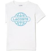 T-shirt enfant Lacoste T-SHIRT ENFANT BLANC