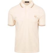 T-shirt Fred Perry Polo M3600 Blanc cassé V17