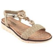 Chaussures Amarpies Sandale femme 26670 beige abz