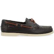 Mocassins Sebago Mocassin Portland en cuir grainé marron