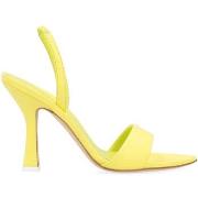 Chaussures escarpins 3Juin Sandale Lily jaune