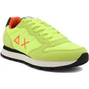 Chaussures Sun68 Tom Solid Sneaker Uomo Giallo Fluo Z34101