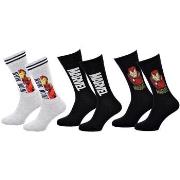 Chaussettes Marvel Chaussettes Pack Cadeaux Homme SUPERHEROS