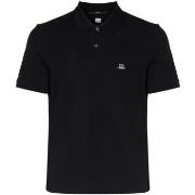 T-shirt C.p. Company Polo en coton stretch noir