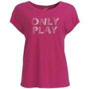 T-shirt Only Play TEE SHIRT ONLY - RASPBERRY SORBET PRINT IN WHI - XS