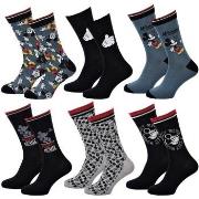 Chaussettes Disney Chaussettes Pack Cadeaux Homme MICKEY