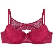 Rembourrés Pomm'poire Soutien-gorge ampliforme coque moulée bordeaux P...