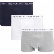 Caleçons Gant Boxers Lot de 3 Gris