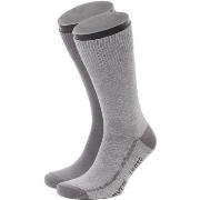 Chaussettes Levis Chaussettes Lot de 2 Paires Coton Gris 758