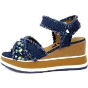 Sandales Menbur Femme Chaussures, Sandales en Tissu Jeans, Bijoux - 25...