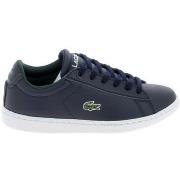 Baskets enfant Lacoste Carnaby C Marine Blanc