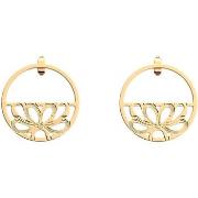 Boucles oreilles Les Georgettes Boucles d'oreilles pendantes Flora 30 ...