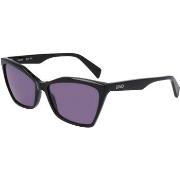 Lunettes de soleil Liu Jo LJ796S Lunettes de soleil, Noir/Gris, 58 mm