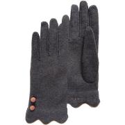 Gants Isotoner Gants Femme feston gris