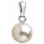 Pendentifs Brillaxis Pendentif Akoya or blanc 18k