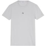 T-shirt Calvin Klein Jeans T shirt homme Ref 58664 PSX Ghost Grey