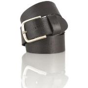 Ceinture Kaporal Ceinture Homme Eliot en cuir Noir