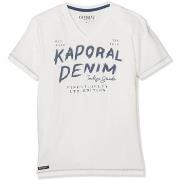 Debardeur enfant Kaporal T-Shirt Garçon Moxi Blanc