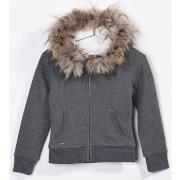 Sweat-shirt enfant Kaporal Sweat Fille Asya Gris Foncé