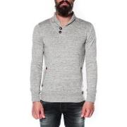 Gilet Deeluxe Pull Azur Gris Clair